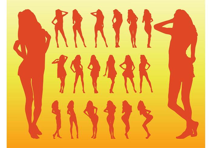Sexy Girls Vector Sexy Girls Vector