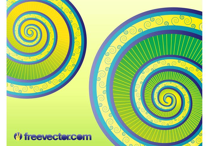 Spirals Vector Spirals Vector