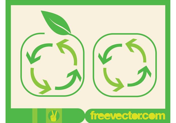 Recycling Arrows Symbol Recycling Arrows Symbol