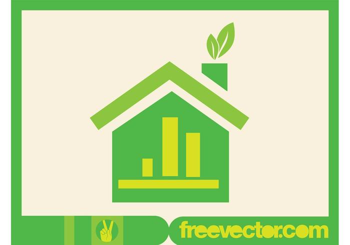 Green Home Icon Green Home Icon