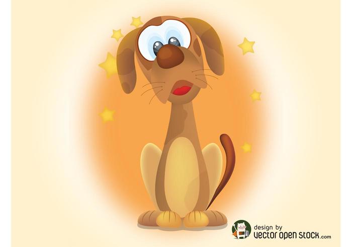 Vector Dog Character Vector Dog Character