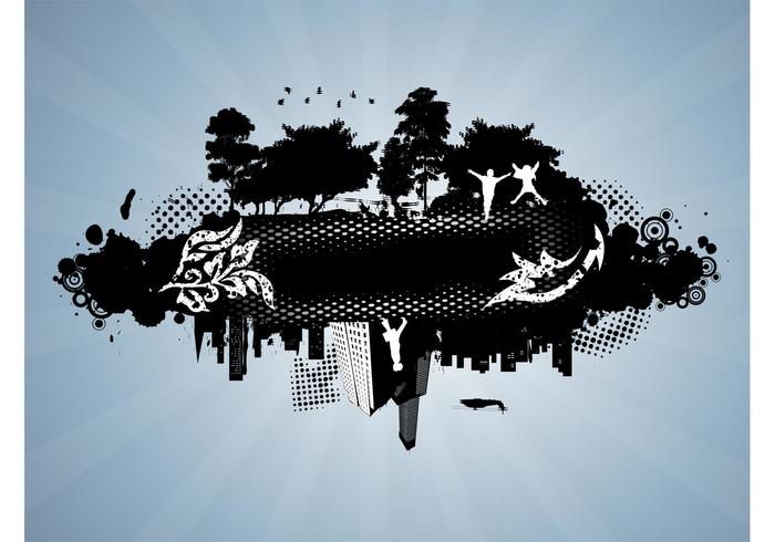 Grunge Urban Vector Grunge Urban Vector