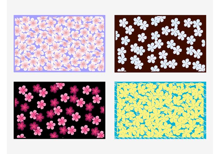 Floral Vector Backgrounds