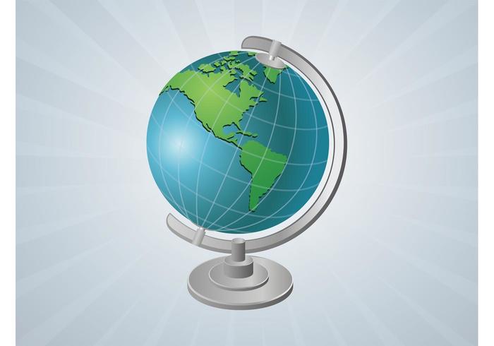 Vector Globe Gadget Vector Globe Gadget