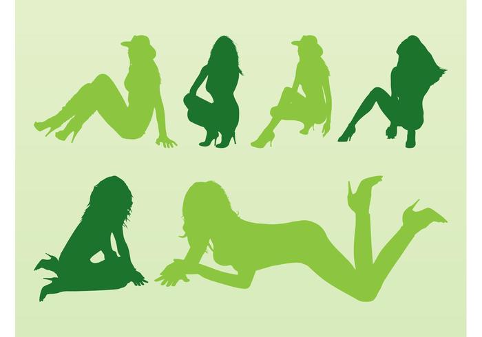 Vector Seductive Girls Vector Seductive Girls