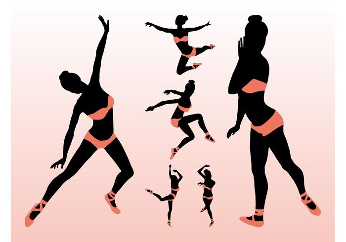 Sexy Vector Ballerinas Sexy Vector Ballerinas