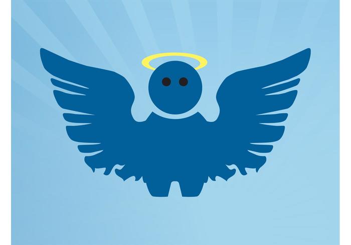 Cartoon Angel Vector Cartoon Angel Vector