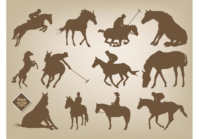 Horses Vectors