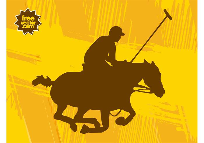 Vector Polo Player Vector Polo Player