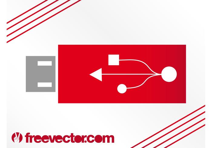 Flash Drive Vector Flash Drive Vector
