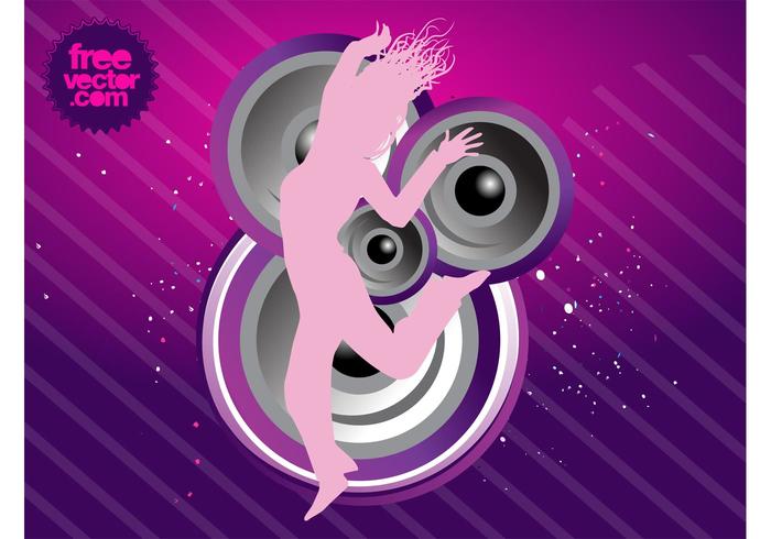 Party Girl Vector Party Girl Vector