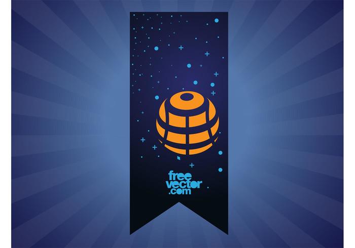 Space Banner Vector Space Banner Vector