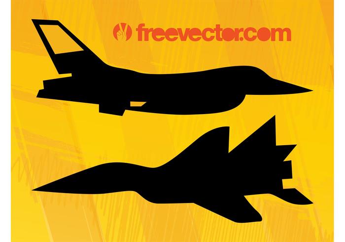 Military Planes Vectors