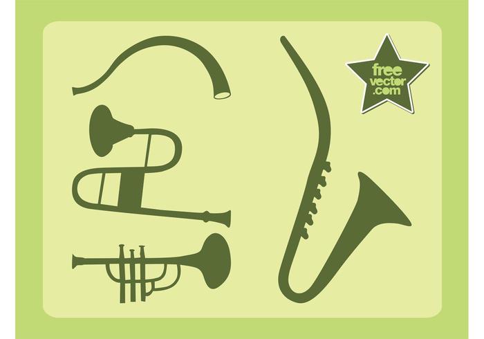 Wind Instruments Vector Wind Instruments Vector
