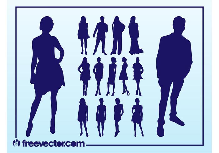 Vector Fashion Models Vector Fashion Models