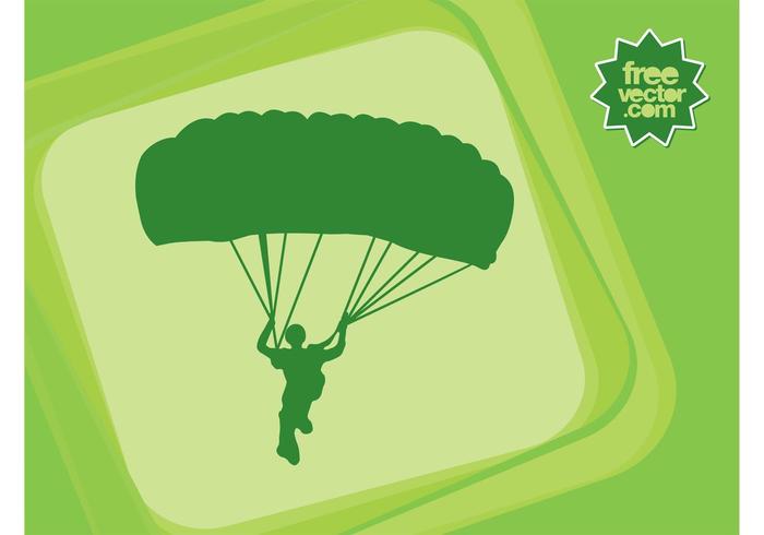 Parachuter Vector Parachuter Vector