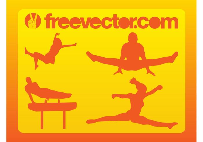 Jumping People Vector Jumping People Vector