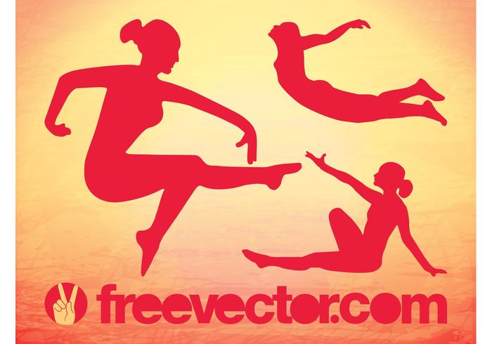 Graceful Vector Girls Graceful Vector Girls