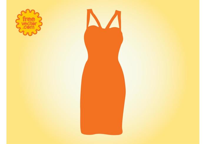 Evening Dress Vector Evening Dress Vector