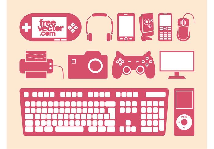 Vector Devices Set Vector Devices Set