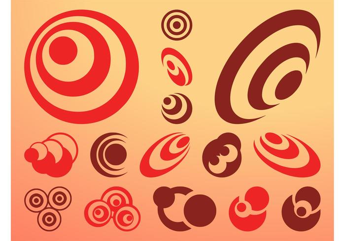 Vector Circles Icons Vector Circles Icons