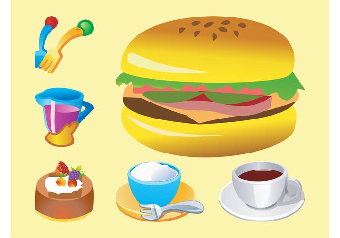 Food Vector Icons Food Vector Icons