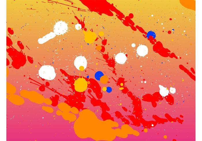 Splatter Vector Background Splatter Vector Background