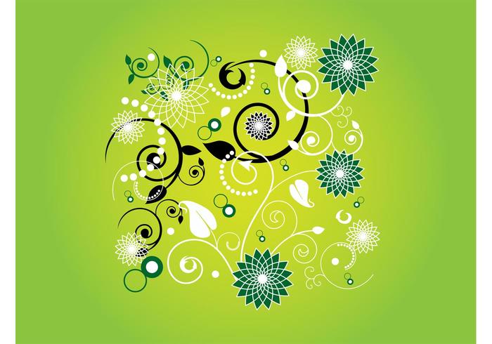 Flowers Decoration Vector Flowers Decoration Vector