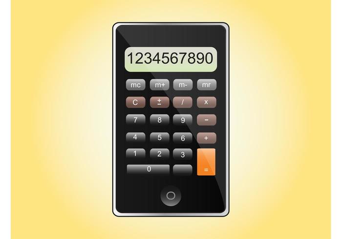 iPhone Calculadora Vector