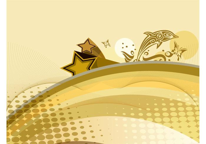 Dolphin Vector Background Dolphin Vector Background
