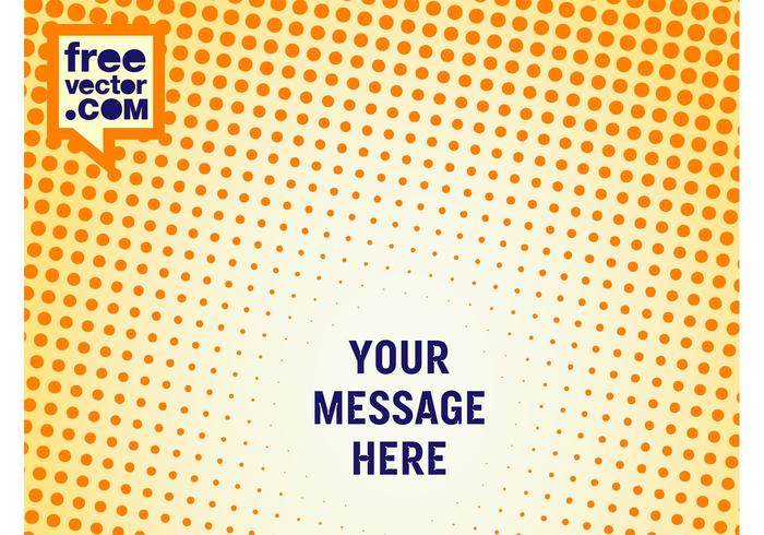 Halftone Poster Template Halftone Poster Template