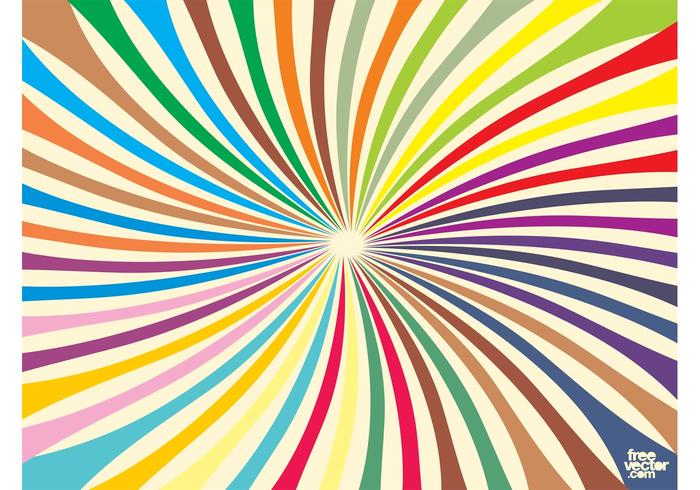Colorful Burst Vector Colorful Burst Vector
