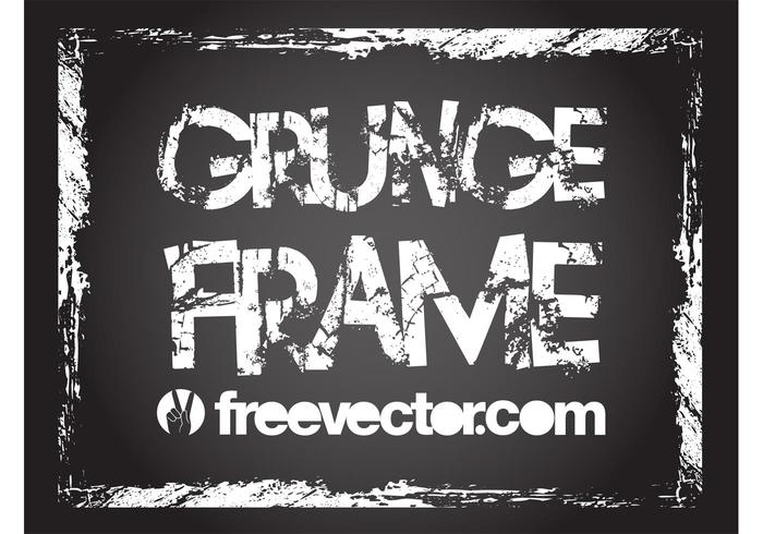 Grunge Frame Vector Grunge Frame Vector