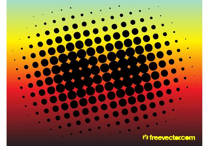 Halftone Vector Halftone Vector