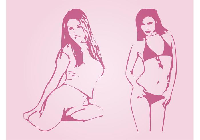 Sexy Girls Vectors Sexy Girls Vectors