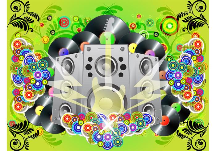 Rock Party Vector Rock Party Vector