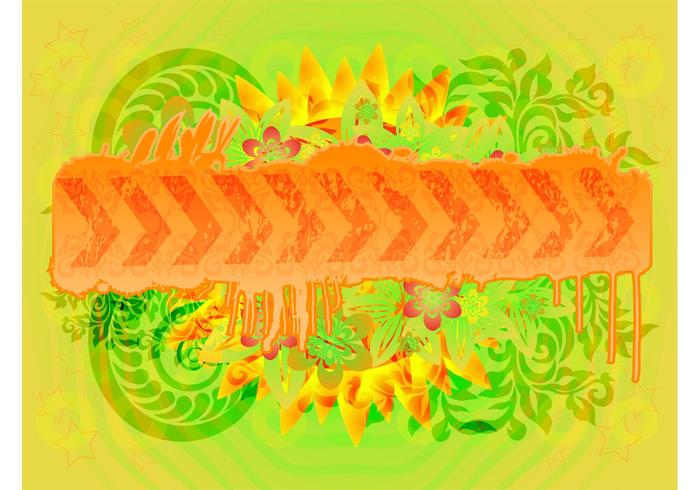 Sunflower Vector Background Sunflower Vector Background