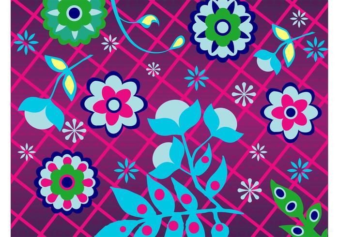 Vector Plants Background Vector Plants Background