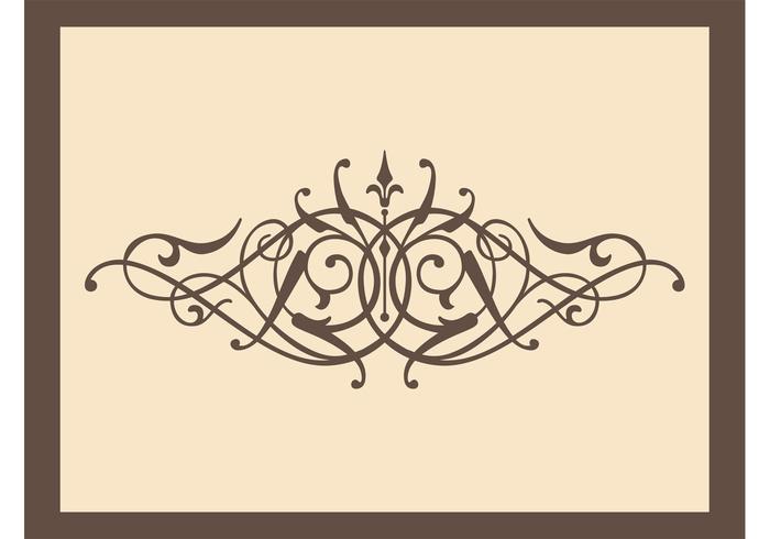 Antique Swirling Vector Antique Swirling Vector