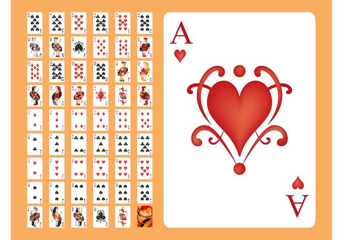 Playing Cards Vector Playing Cards Vector