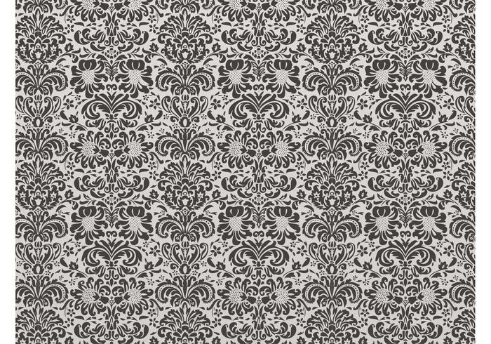 Damask Floral Pattern Damask Floral Pattern