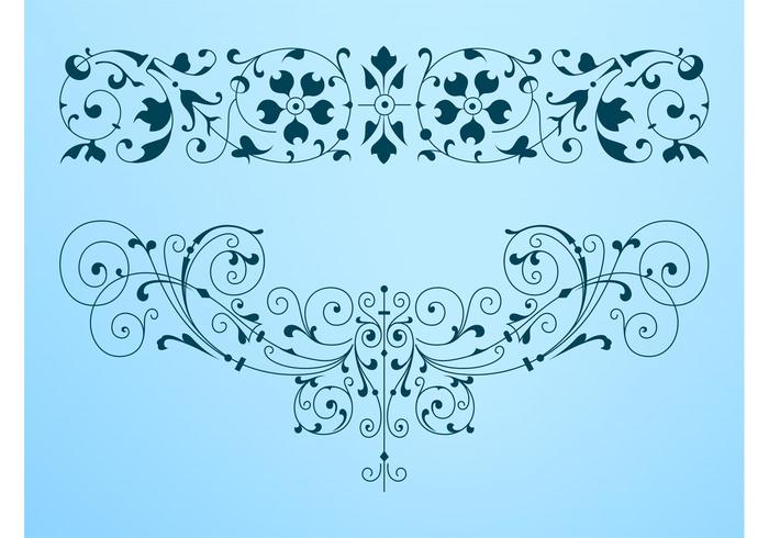 Decorative Antique Swirls Decorative Antique Swirls