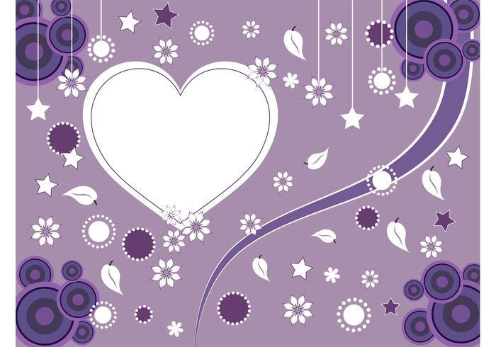 Floral Love Background Floral Love Background