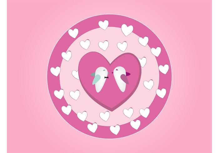 Vector Birds In Love Vector Birds In Love