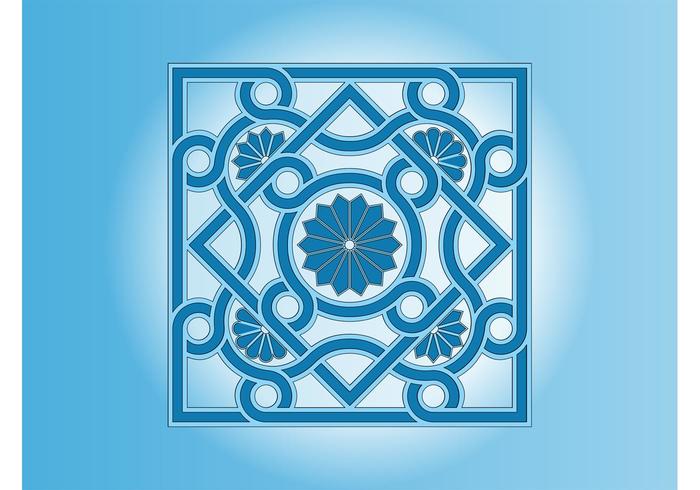 Vector Floral Tile Vector Floral Tile