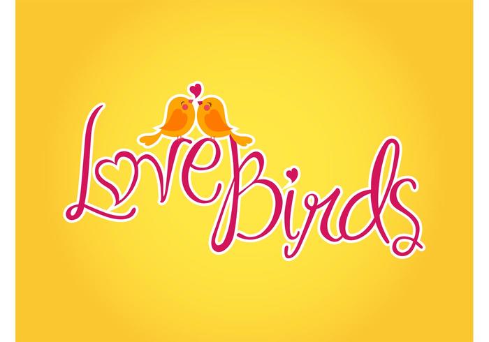 Vector Love Birds Vector Love Birds