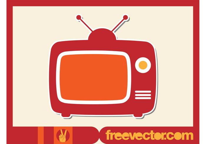 Old TV Vector Old TV Vector