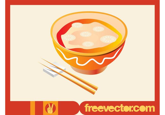 Asian Soup Vector Asian Soup Vector