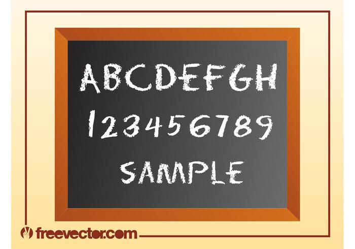 Blackboard Vector Blackboard Vector