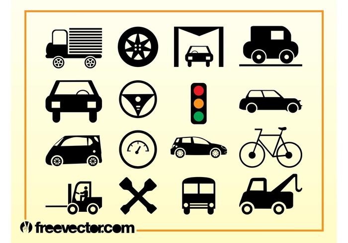 Transport Icons Vector Transport Icons Vector